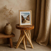 Blumenst&auml;nder Holz, &Oslash; 30 cm, H&ouml;he 40 cm massiv rund