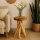 Blumenst&auml;nder Holz, &Oslash; 30 cm, H&ouml;he 40 cm massiv rund