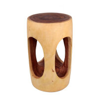 Blumenst&auml;nder Holz "Tubi" rund massiv, &Oslash; 30 cm, 50 cm hoch