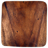 Kleiner Blumenhocker Hocker Holz Viereckig Massiv Natur