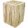 Hocker "Cube" Treibholz Rattan Blumenst&auml;nder 45 cm eckig