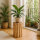 Blumenst&auml;nder "Flora" Holz massiv rund Blumenhocker 50 cm hoch