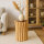 Blumenst&auml;nder "Flora" Holz massiv rund Blumenhocker 50 cm hoch