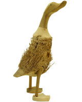 2. Wahl, Gartendeko aus Holz, Ente ca. 35-40 cm hoch...